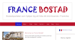 Desktop Screenshot of francebostad.se